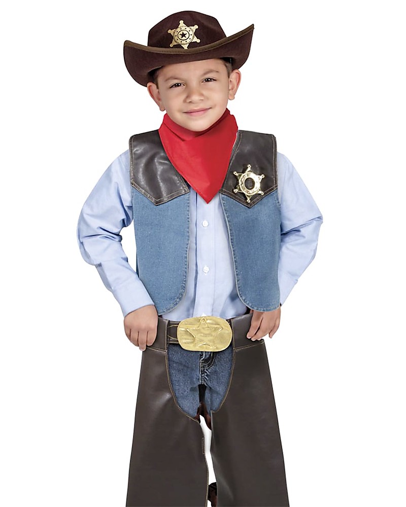 dressing up as a cowboy